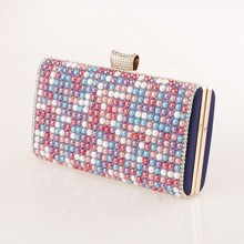 2014 new arrival rhinestone head women s clutch wedding dress fashion bag women s handbag