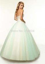Corset Lace Up Backless Sweetheart Quinceanera Dresses 2015 With Sparkly Crystals F 97031 Ball Gown Girls