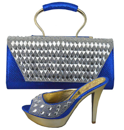 FREE SHIPPING New arrival fashion nice matching shoe and bag set TSH1160 size 38 to 42