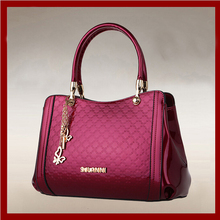 New Elegant Genuine women leather handbag European classic women messenger bags noble shoulder Casual women leather