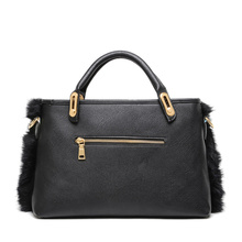 New fur ladies messenger bags handbags women famous brands designer purses and vintage suede bag bolsas