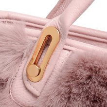 New fur ladies messenger bags handbags women famous brands designer purses and vintage suede bag bolsas