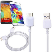 3.0 USB Data Transfer Charger Sync mobile phone Cable For Samsung Galaxy Note 3 III S5 N9000 N9002 N9006 Length: 1M