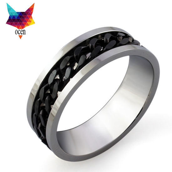 minorder 10 New Fashion men s rings fashion handsome titanium ring crosses rings topshop man ring
