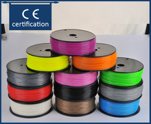 13 color 3D printer filament 1.75mm/3mm ABS 3d filament Compatible 3d printer such as Makerbot RepRap, Rapman