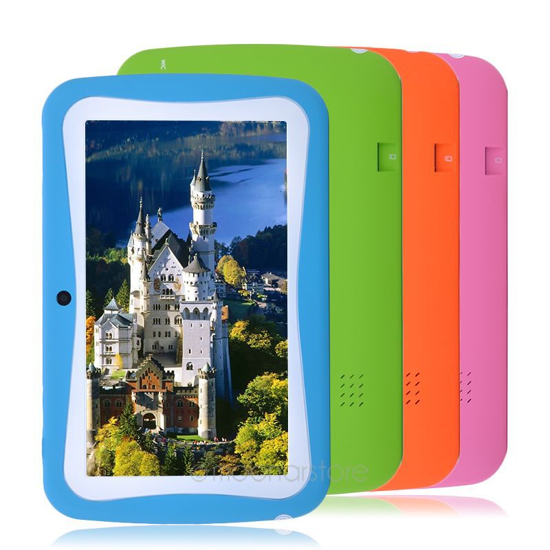7 Inch Children Tablet PC RK3026 Android 4 4 Dual Core 1GHz 512MB 4GB Dual Camera