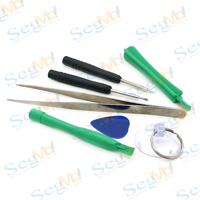 BST 588 7 in 1 Multifuntional Disassemble Suction Cup Screewdriver Opening Tools Kit Steel For Mobile