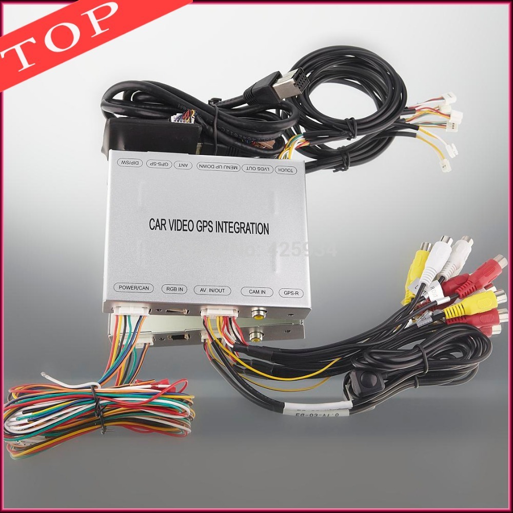 Multimedia video interface for mercedes c-class w204