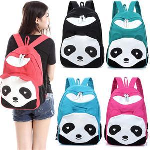 2014 New Popular Women Bags Lovely Panda Casual Women School Bag Convenient Backpack Women