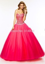 Navy Blue Tulle Quinceanara Dresses Ball Gowns 2015 f 97094 Luxury Crystals Lace Up Backless Sweetheart