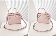 Hot New Fashion women Handbag fashion brand bag bow Shoulder Bag vintage Messenger Bag clip solid