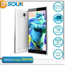 Doogee DG550 Dagger MTK6592 Octa Core 1.7GHz Andriod 4.2 Phone 5.5 inch IPS 1280x720p OGS 1GB RAM 16GB ROM 13.0MP GPS Multi-lang