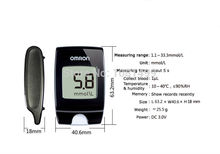 2014 Hot Sales Health Care Blood Sugar Tests Glucometer Blood Glucose Meter Strips Measurement of Blood