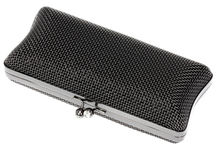 New Mesh Design Casual Evening Clutches Classic HIgh Quality Party Bags Gold Silver Black 3 Colors