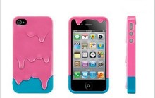 HOT Sale New Arrival Latest Design 3D Melting Melt Ice Cream Skin Hard Case Cover Phone