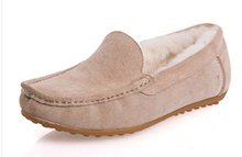 14 new snow boots European and American style flat heel snow boots warm winter wool short