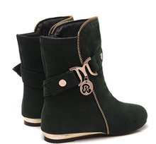 Big size 2014 new autumn flat shoes women ankle boots for women boot botas femininas girls