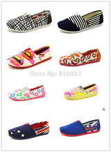 New Brand Fashion Women Flats Shoes Sneakers Women Canvas Shoes loafers Espadrilles lazy shoe single shoes flower printed shoes