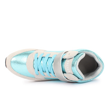 2014 Fashion Women s Sneakers Sports Shoes Height Increasing Shoes autumn Winter leather boots Women Casual