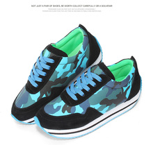 2014 High top women sneakers invisible increased height lace up sports shoes casual shoes plus size