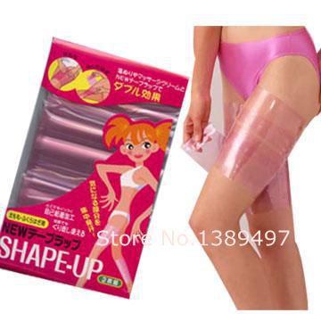 1 pair Slimming Leg Thigh Lose Weight Fitness Slim Belt weight loss body wrap Free shiping