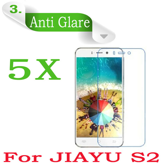 5PCS Original Cell Phone JIAYU S2 5 0 inch Screen Protector Matte Anti glare Anti Scratch