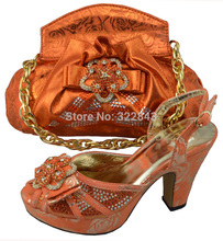 Italian Shoes With Matching Bag High Quality Italy Shoes And Bag For Evening Free Shipping purple