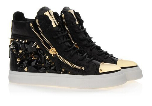 Wholesales GZ Genuine Leather High Top With Rivets With Zip Men And Women Unisex Valentine Fashion