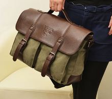 Christmas men  Messenger Bags Fashion men leisure sports drum Gym Bags  leather  + canvas man Messenger Bags