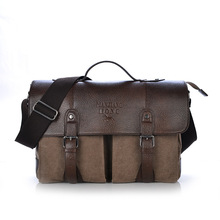 Christmas men Messenger Bags Fashion men leisure sports drum Gym Bags leather canvas man Messenger Bags