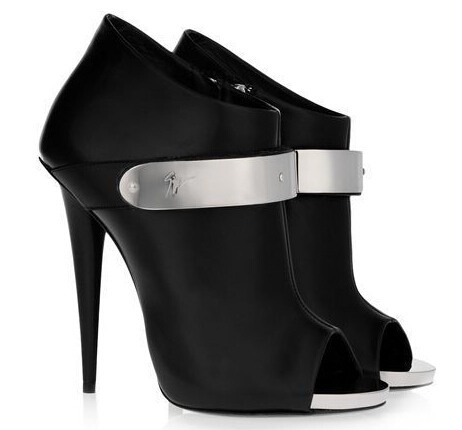 Wholesales GZ Genuine Leather With Metal With Zip Peep Toe Women Shoes High Heels Lady Pumps