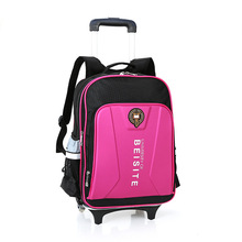 NEW boy  Trolley backpack cute  trolley case  traveling popular detachable women travel trolley  backpacks free waterproof