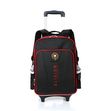 NEW boy Trolley backpack cute trolley suitcase traveling popular detachable women travel trolley backpacks free waterproof
