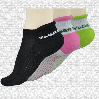 Горячие продаж женская профессиональный йога носки с антискользящим покрытием резиновые точек спортивный в помещении упражнения носки латекс пилатес носки