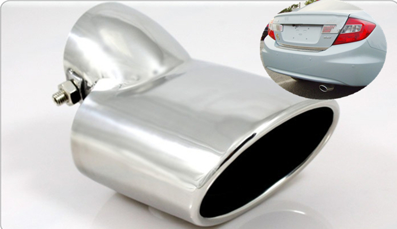 2007 Honda civic exhaust tip #6