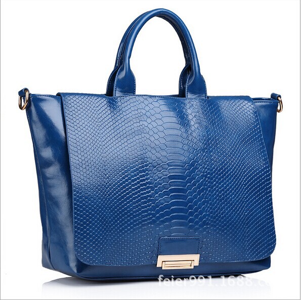 2015 women handbags snakeskin genuine leather bags women messenger bag clutch shoulder bags bolsos bolsas top
