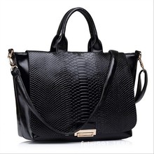 2015 women handbags snakeskin genuine leather bags women messenger bag clutch shoulder bags bolsos bolsas top