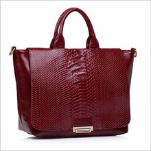 2015 women handbags snakeskin genuine leather bags women messenger bag clutch shoulder bags bolsos bolsas top