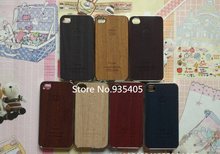 Hot Sell Wooden Design Cover Case for iPhone 4 4S  Walnut Bamboo Cherry Wood Wooden Style cover Case Free shipping mobile phone