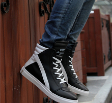 New 2014 Autumn Men Fashion High Style plank Shoes High Quality Casual Men s Sneakers European