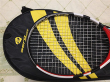 2014 Superdeals tennis rackets rafael nadal the tennis racket high quality carbono tennis rackets string strung free shipment