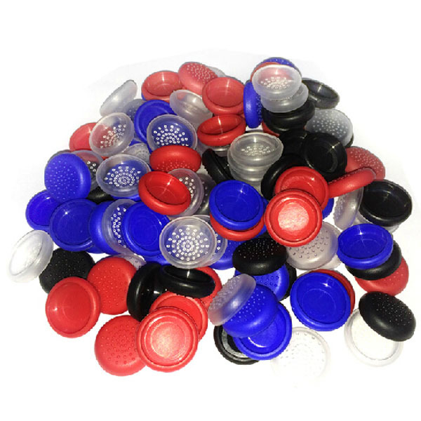 8 x TPU Analog Controller Thumb Stick Grips Cap Cover For Sony Play Station 4 PS4