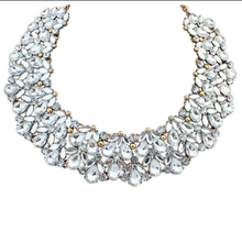 Star Jewelry New Choker Fashion Necklaces For Women 2014 Statement Luxury Stone Crystal Imitation Diamond Necklace