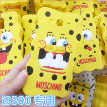 Best Selling Mobile Phone Parts in China Market 3D Soft Silicon Rubber Spongbod Squarepants Case for