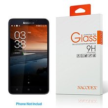 Nacodex 9H Premium Glass Tempered – For Lenovo A850+ Octa Core Mtk6592 5.5″ – Clear Lcd Guard Screen Protector Film
