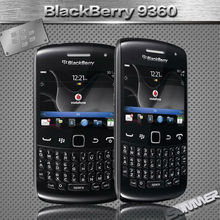 Original Unlocked BlackBerry Curve 9360 WIFI GPS 2.44 inch Screen 5MP Camare+QWERTY KEYBOARD Mobile Phone Free shipping
