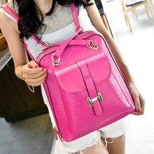 New arrival 2014 high quality women leather backpack fashion female backpacks lady shoulder bags AB032
