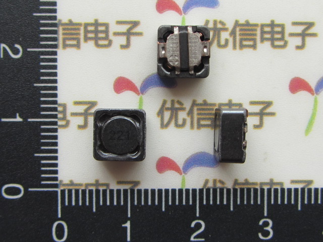 Купить 7 * 7 * 4 мм 221 экранированный дроссель 220uh / smd силовые ...