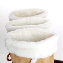 Women autumn winter retro fashion snow boots warm cotton boots long leg winter boots women flat