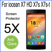 5X New Matte Anti glare Anti glare LCD iocean X7s X7 plus Screen Protector Guard Cover